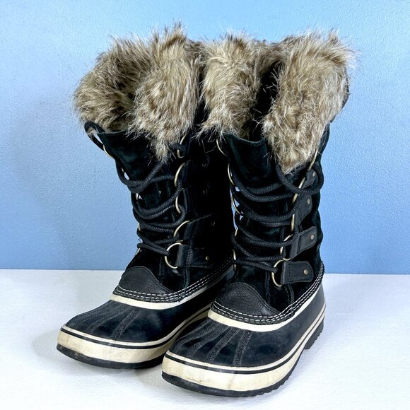 Sorel Joan of Arctic snow boots -- black US‎ size 8 - Picture 1 of 6